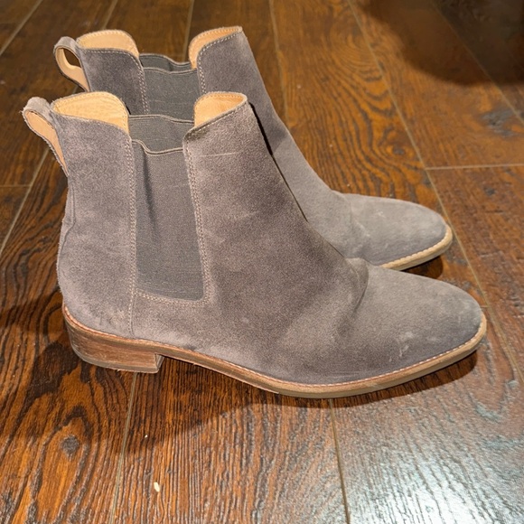 COS Suede Chelsea Boot in Grey size 40 - Picture 3 of 8